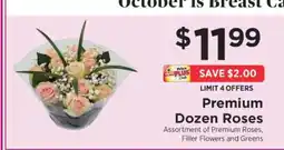 ShopRite Premium Dozen Roses offer