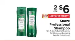 ShopRite Suave Professional Shampoo offer