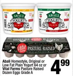 Super King Markets Vital Farms Pasture Raised Dozen Eggs Grade A offer