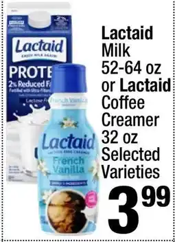 Super King Markets Lactaid Milk or Lactaid Coffee Creamer offer