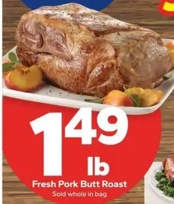 Fresh Pork Butt Roast