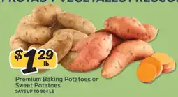 Winn Dixie Premium Baking Potatoes or Sweet Potatoes offer