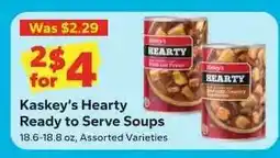 Save a Lot Kaskey's Hearty Ready To Serve Soups offer
