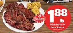 Save a Lot Fresh Bone-In Pork Steaks offer