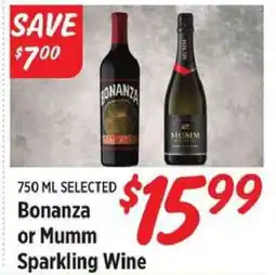 Rouses Bonanza or Mumm Sparkling Wine offer
