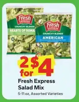 Save a Lot Fresh Express Salad Mix offer