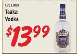 Rouses Taaka Vodka offer