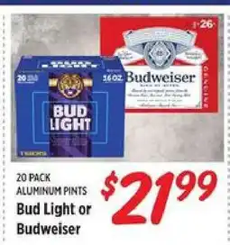 Rouses Bud Light or Budweiser offer