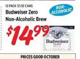 Rouses Budweiser Zero offer