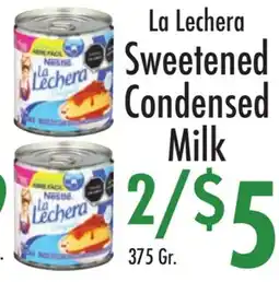 Garden Fresh Market La Lechera Sweetened Condensed Milk offer