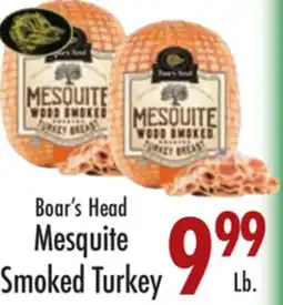Garden Fresh Market Boar's Head Mesquite Smoked Turkey offer