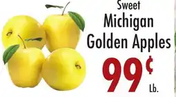 Garden Fresh Market Sweet Michigan Golden Apples offer