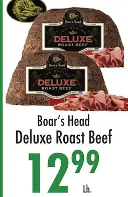 Garden Fresh Market Boar's Head Deluxe Roast Beef offer