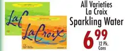 Garden Fresh Market All Varieties La Croix Sparkling Water offer