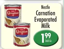 Garden Fresh Market Nestle Carnation Evaporated Milk offer