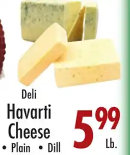 Garden Fresh Market Deli Havarti Cheese offer