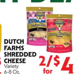 La Chiquita Food Market DUTCH FARMS SHREDDED CHEESE offer