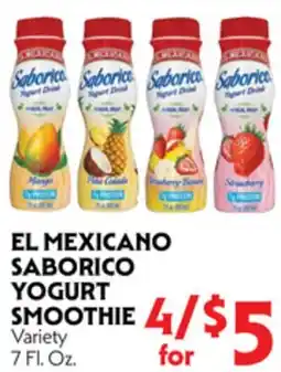 La Chiquita Food Market EL MEXICANO SABORICO YOGURT SMOOTHIE offer