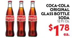 La Chiquita Food Market COCA-COLA ORIGINAL GLASS BOTTLE SODA offer