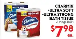 La Chiquita Food Market CHARMIN •ULTRA SOFT •ULTRA STRONG BATH TISSUE offer