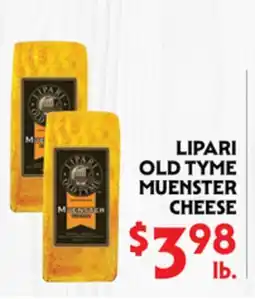 La Chiquita Food Market LIPARI OLD TYME MUENSTER CHEESE offer