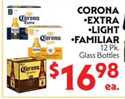 La Chiquita Food Market CORONA EXTRA・LIGHT・FAMILIAR offer