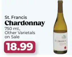 Roche Bros St. Francis Chardonnay offer