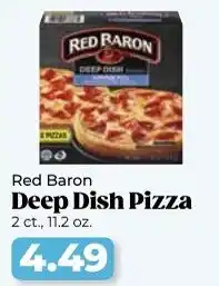 Roche Bros Red Baron Deep Dish Pizza offer