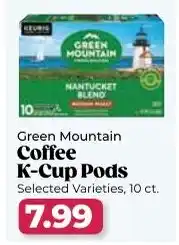 Roche Bros Green Mountain Coffee K-Cup Pods offer