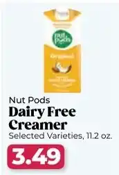 Roche Bros Nut Pods Dairy Free Creamer offer