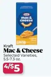 Roche Bros Kraft Mac & Cheese offer