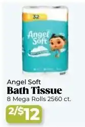 Roche Bros Angel Soft Bath Tissue offer