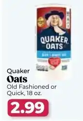 Roche Bros Quaker Oats offer