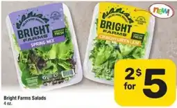 Randalls Bright Farms Salads offer