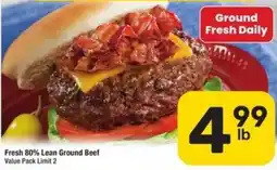 Randalls Fresh 80% Lean Ground Beef offer