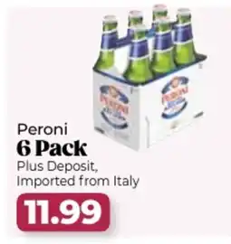 Roche Bros Peroni 6 Pack offer
