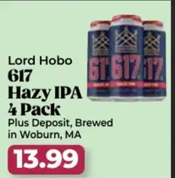 Roche Bros Lord Hobo 617 Hazy IPA offer