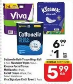 Randalls Cottonelle Bath Tissue Mega Roll offer