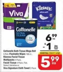 Cottonelle Bath Tissue Mega Roll