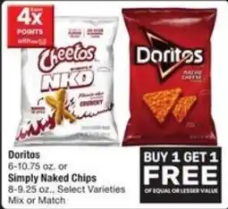 Randalls Doritos Simply Naked Chips offer