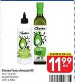 Randalls Chosen Foods Avocado Oil offer