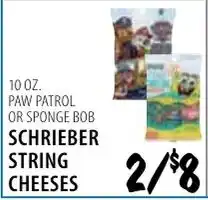 Karns Schrieber string cheeses offer