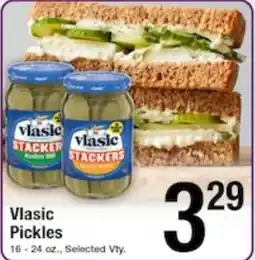 Harvest Foods Vlasic Pickles offer