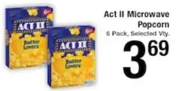 Harvest Foods Act II Microwave Popcorn offer