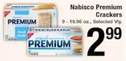 Harvest Foods Nabisco Premium Crackers offer
