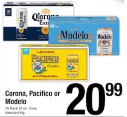 Harvest Foods Corona, Pacifico or Modelo offer