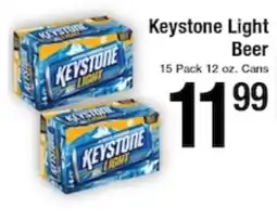 Harvest Foods Keystone Light Beer offer