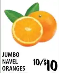Karns Jumbo navel oranges offer