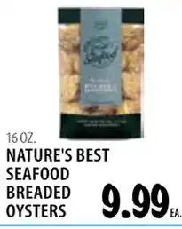 Karns Nature's Best Seafood Breaded Oysters offer