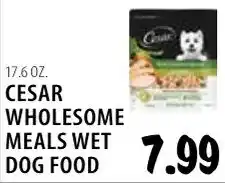 Karns Cesar wholesome meals wet dog food offer